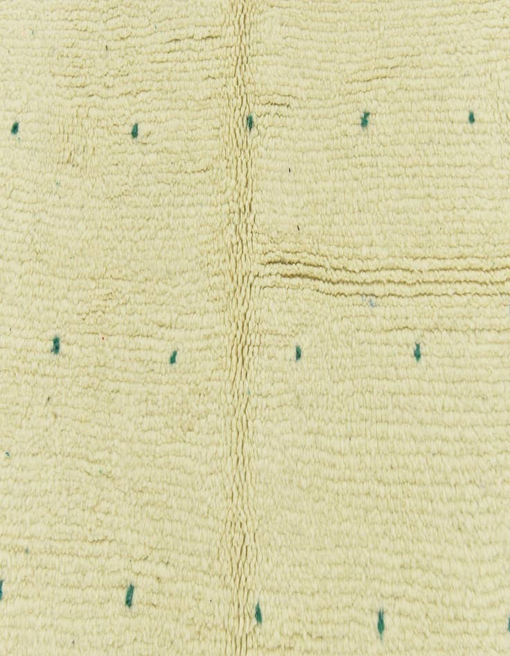 Detail image of  5' 2 x 8'  Hand Knotted Moroccan Wool Rug