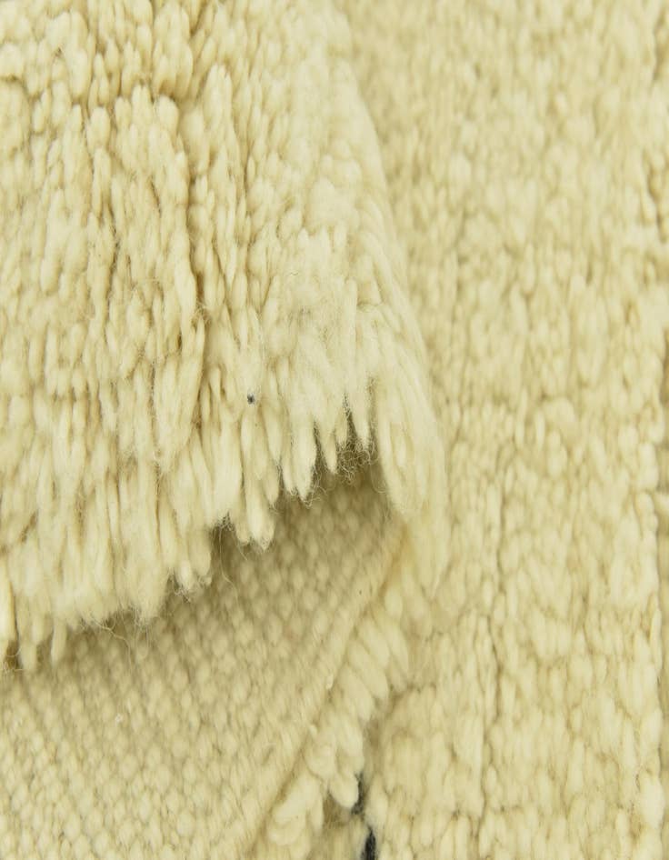 Detail image of  7' x 9' 9  Hand Knotted Moroccan Wool Rug