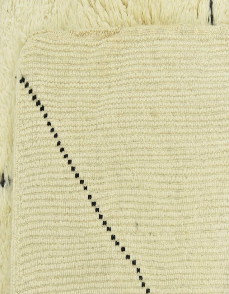 Detail image of  6' 10 x 10' 6  Hand Knotted Moroccan Wool Rug