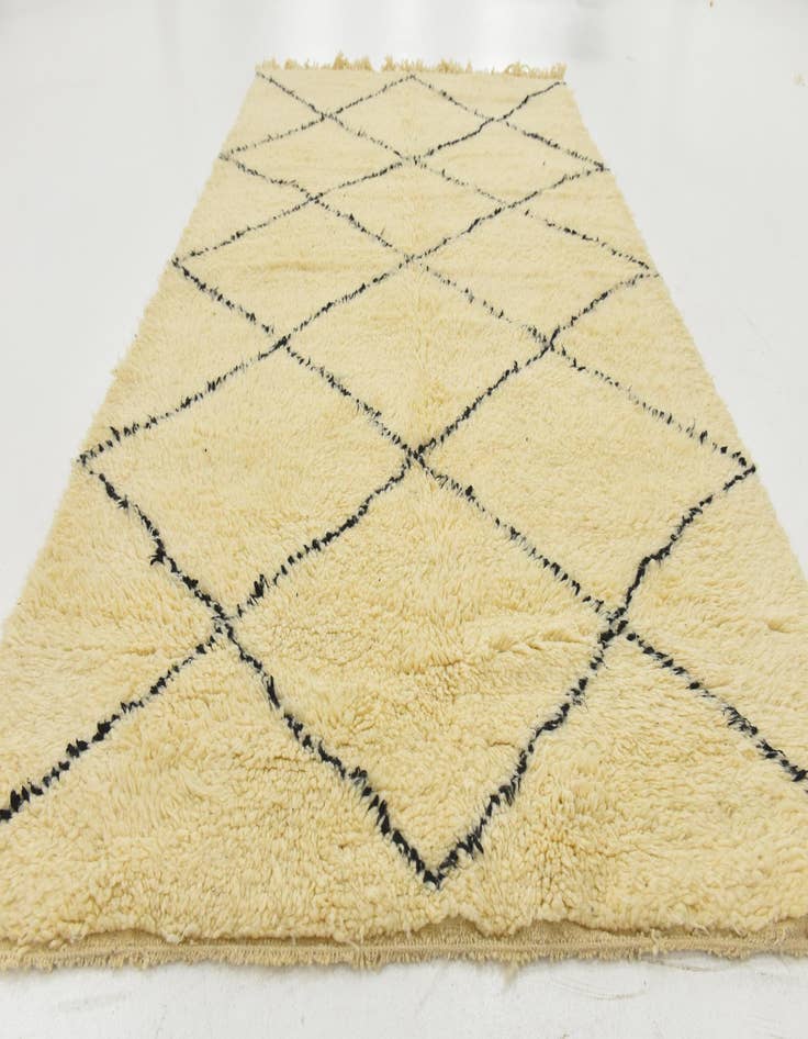 Detail image of  5' x 8' 3  Hand Knotted Moroccan Wool Rug