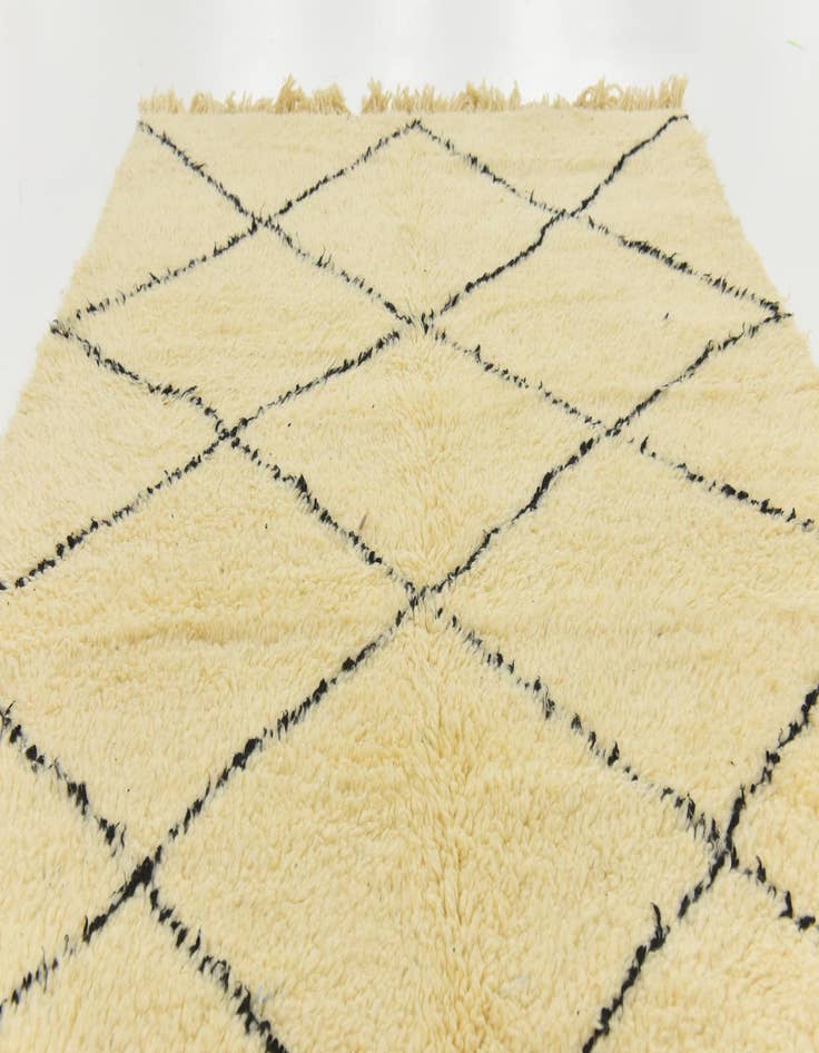 Detail image of  5' x 8' 3  Hand Knotted Moroccan Wool Rug