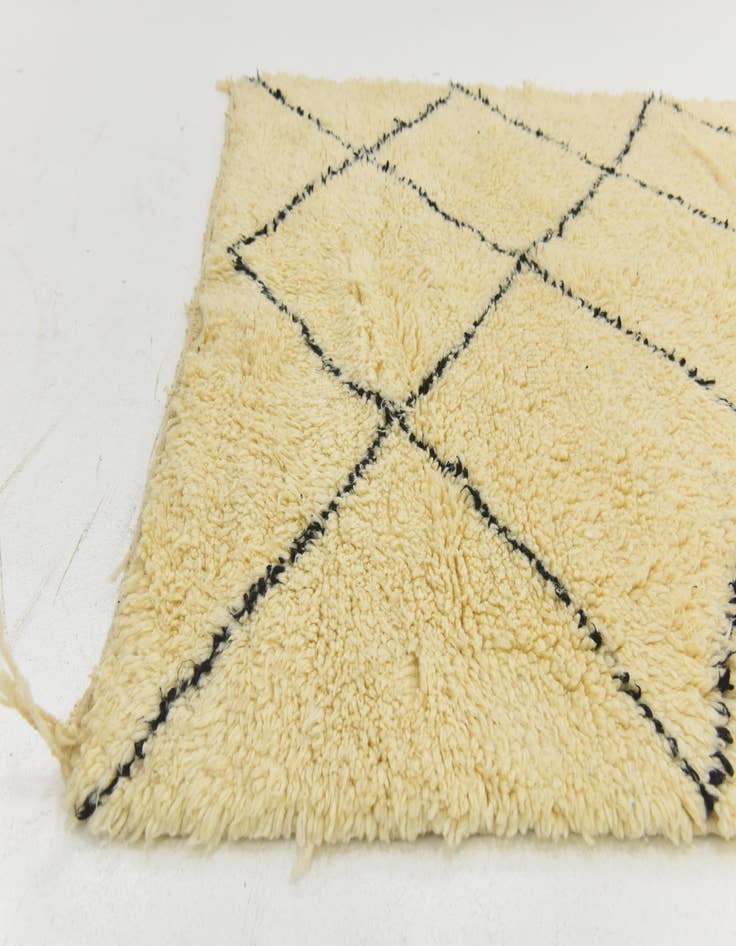 Detail image of  5' x 8' 3  Hand Knotted Moroccan Wool Rug