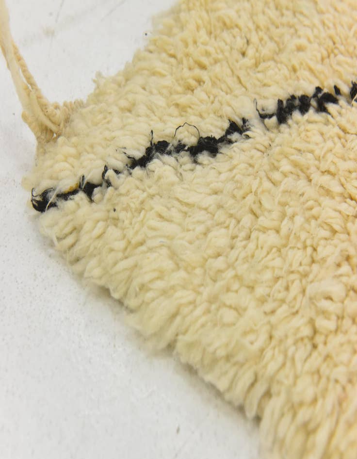 Detail image of  5' x 8' 3  Hand Knotted Moroccan Wool Rug