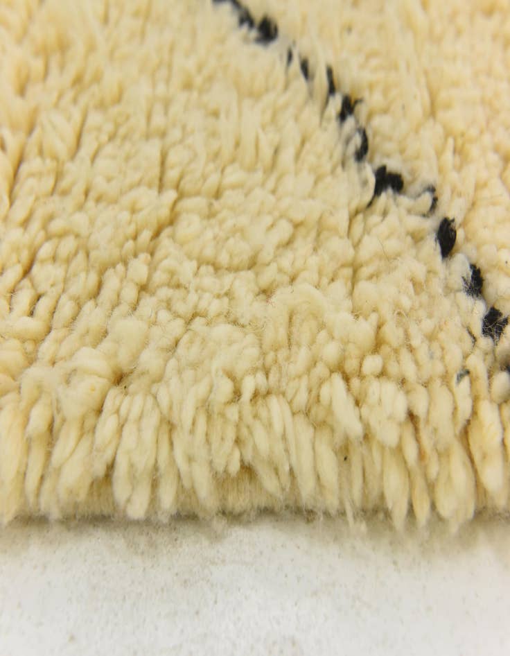 Detail image of  5' x 8' 3  Hand Knotted Moroccan Wool Rug