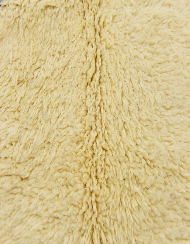 Detail image of  7' 1 x 9' 9  Hand Knotted Moroccan Wool Rug