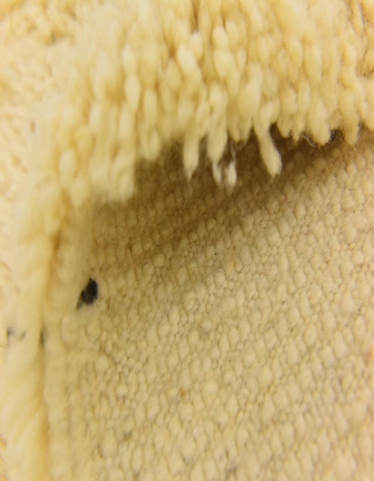 Detail image of  6' 5 x 10'  Hand Knotted Moroccan Wool Rug