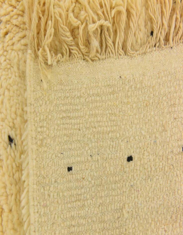 Detail image of  6' 5 x 10'  Hand Knotted Moroccan Wool Rug