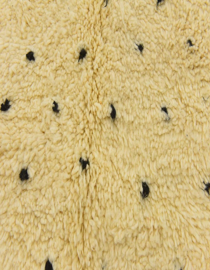 Detail image of  6' 5 x 10'  Hand Knotted Moroccan Wool Rug