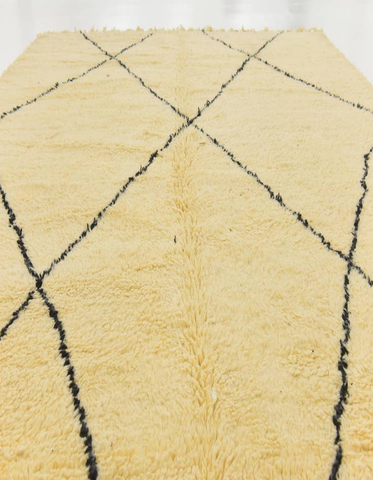 Detail image of  8' 3 x 11' 6  Hand Knotted Moroccan Wool Rug