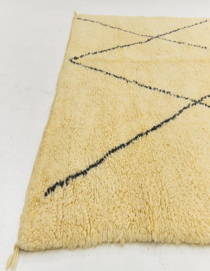 Detail image of  8' 3 x 11' 6  Hand Knotted Moroccan Wool Rug