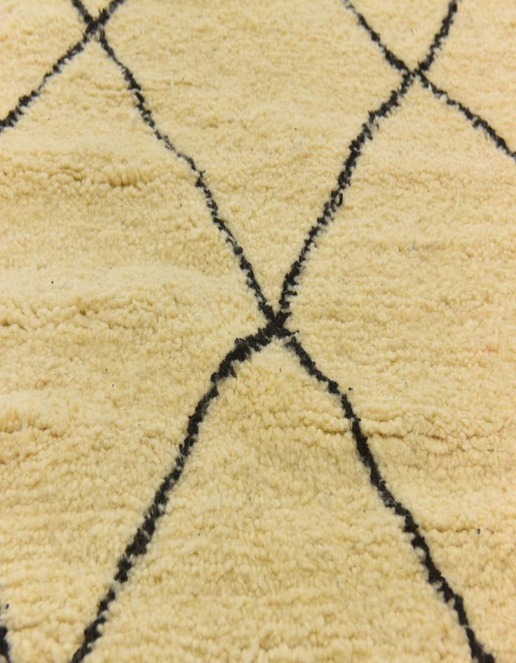 Detail image of  5' x 8' 5  Hand Knotted Moroccan Wool Rug