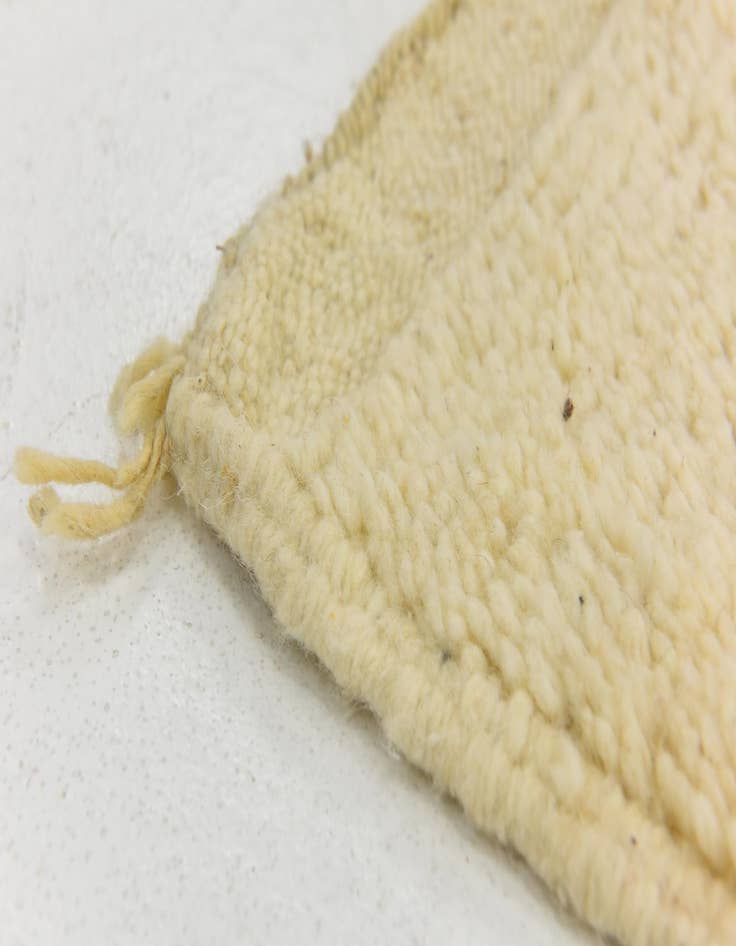 Detail image of  4' 11 x 8' 4  Hand Knotted Moroccan Wool Rug