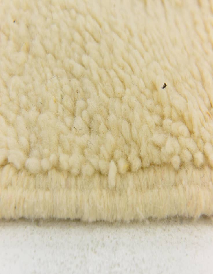 Detail image of  4' 11 x 8' 4  Hand Knotted Moroccan Wool Rug