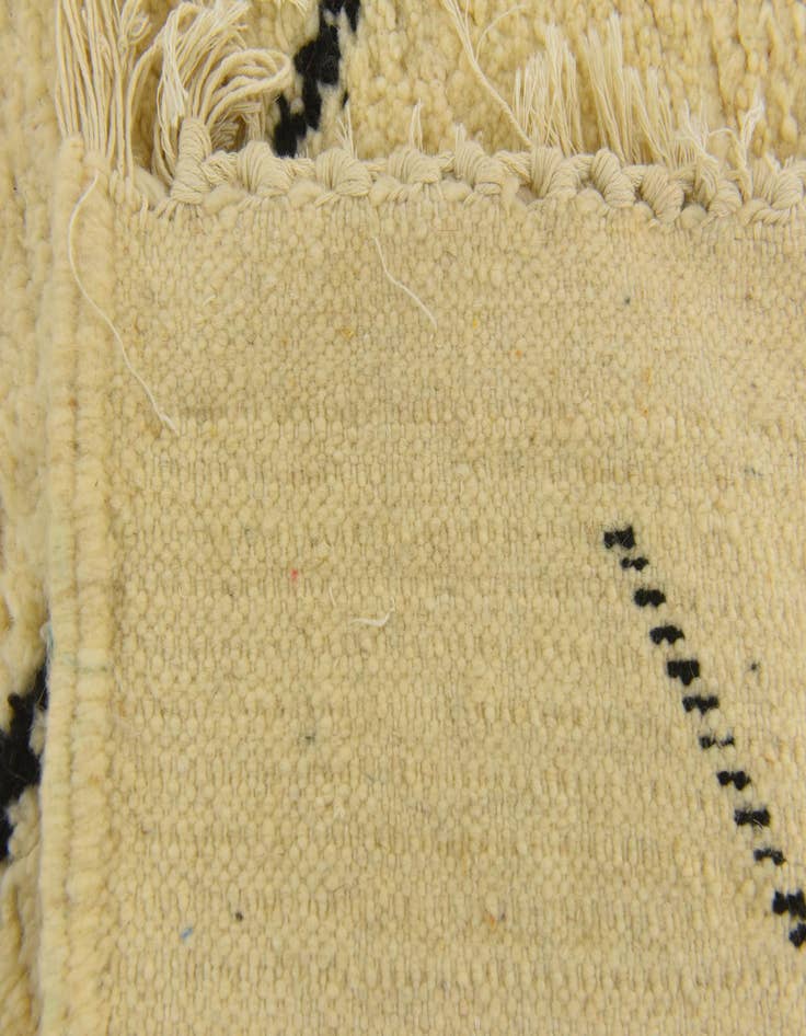 Detail image of  6' 5 x 9' 5  Hand Knotted Moroccan Wool Rug