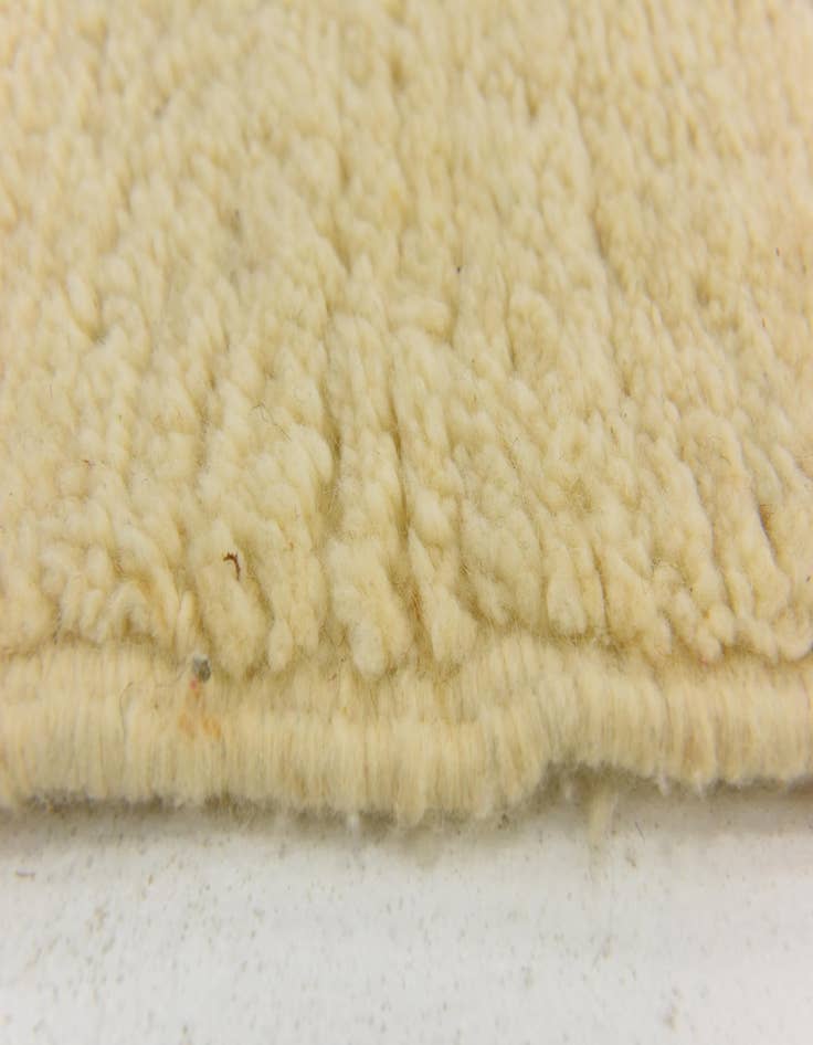 Detail image of  6' 5 x 9' 5  Hand Knotted Moroccan Wool Rug