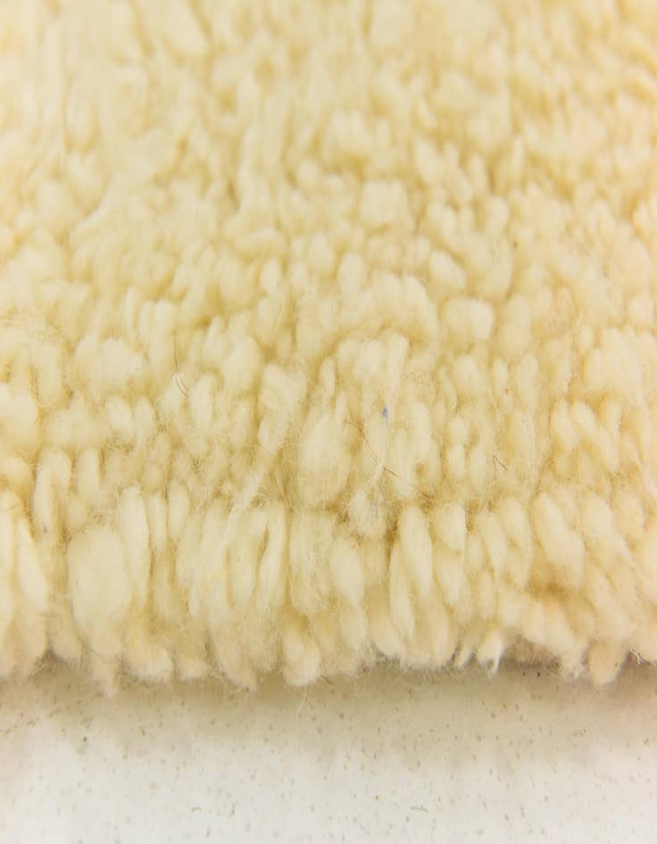 Detail image of  6' 7 x 9' 7  Hand Knotted Moroccan Wool Rug