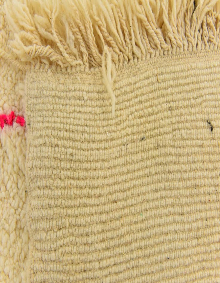 Detail image of  7' 2 x 9'  Hand Knotted Moroccan Wool Rug