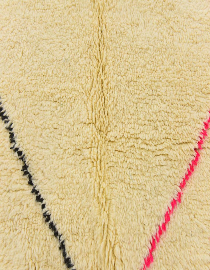 Detail image of  7' 2 x 9'  Hand Knotted Moroccan Wool Rug