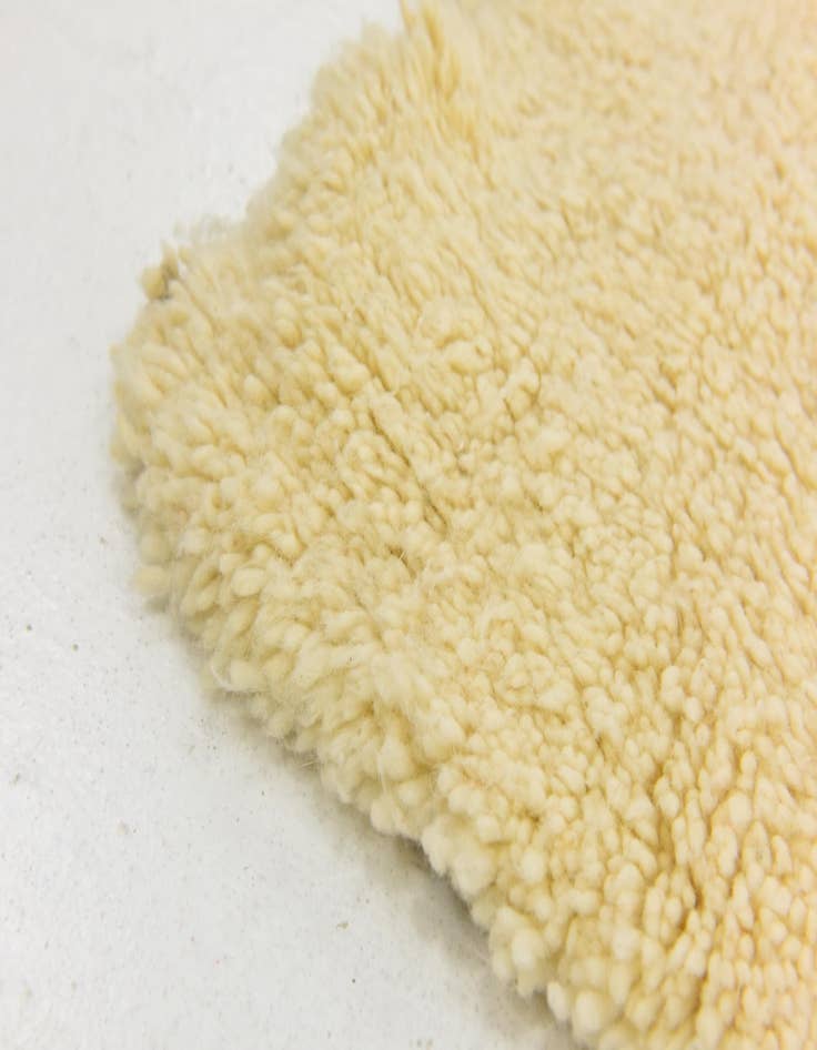 Detail image of  7' 2 x 9'  Hand Knotted Moroccan Wool Rug