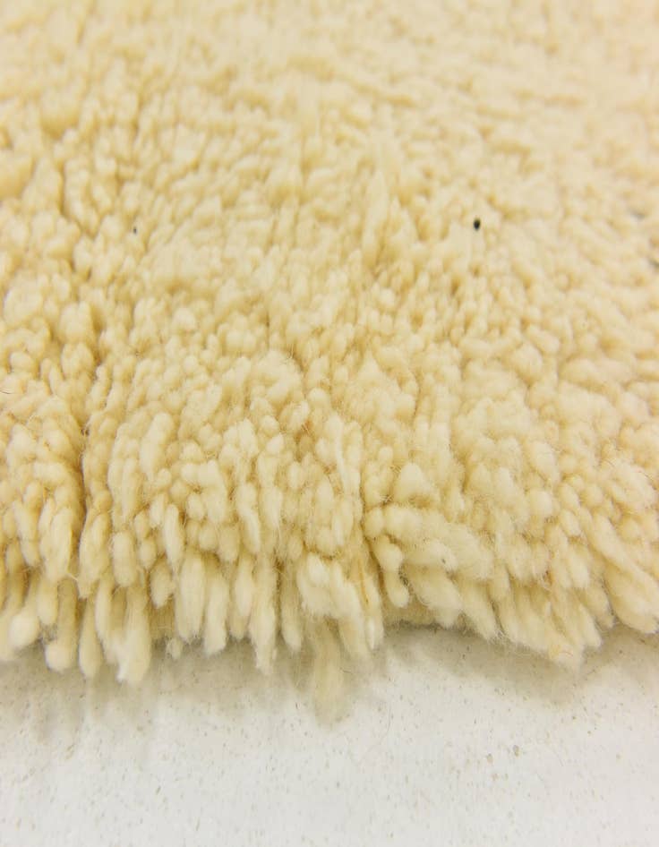 Detail image of  7' 2 x 9'  Hand Knotted Moroccan Wool Rug