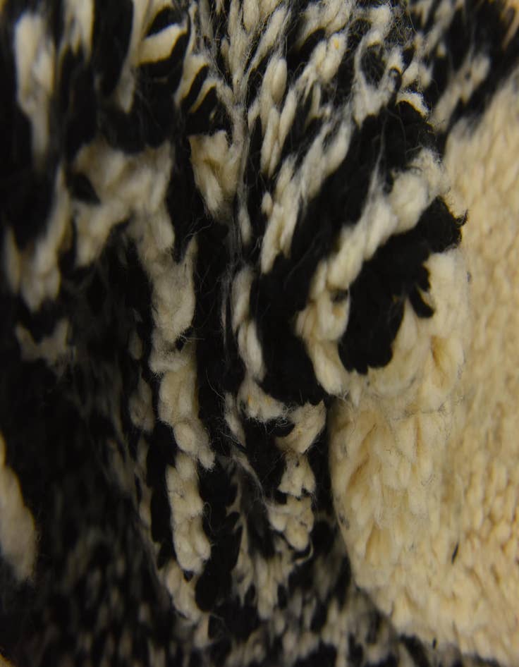 Detail image of  7' 5 x 9' 9  Hand Knotted Moroccan Wool Rug