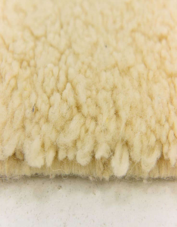 Detail image of  6' 5 x 10' 5  Hand Knotted Moroccan Wool Rug