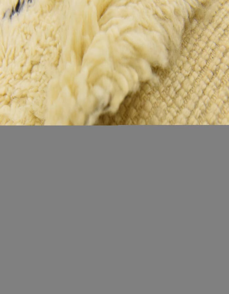 Detail image of  8' 5 x 11' 6  Hand Knotted Moroccan Wool Rug