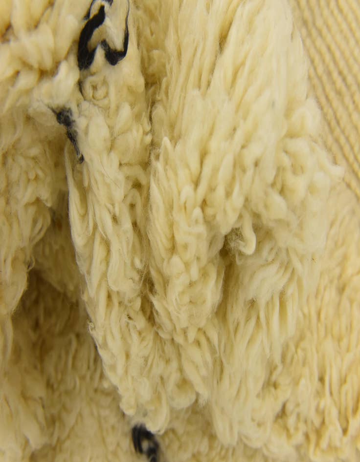 Detail image of  8' 5 x 11' 6  Hand Knotted Moroccan Wool Rug