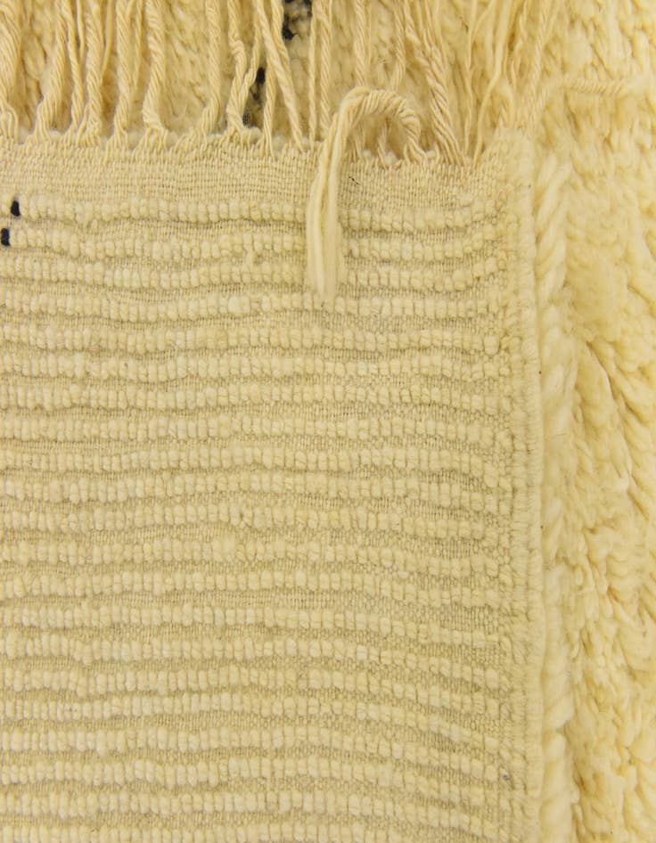 Detail image of  8' 5 x 11' 6  Hand Knotted Moroccan Wool Rug