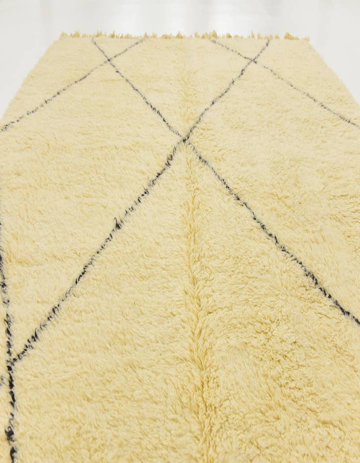 Detail image of  8' 5 x 11' 6  Hand Knotted Moroccan Wool Rug