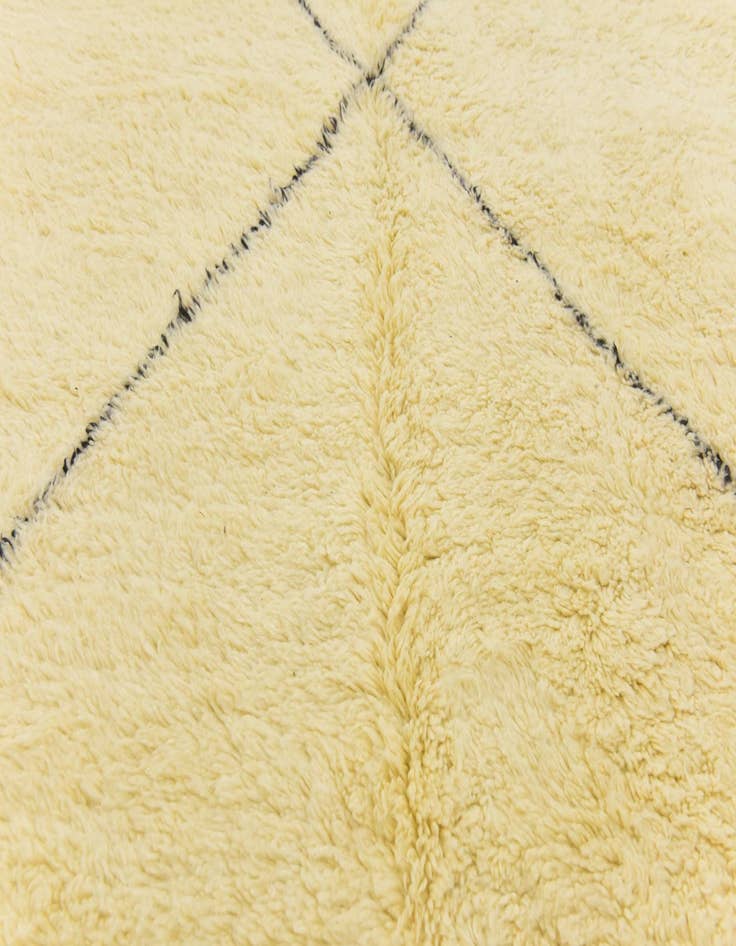 Detail image of  8' 5 x 11' 6  Hand Knotted Moroccan Wool Rug