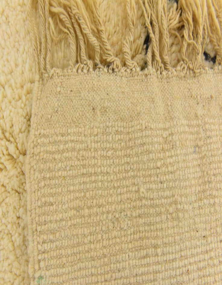 Detail image of  8' 8 x 11' 8  Hand Knotted Moroccan Wool Rug