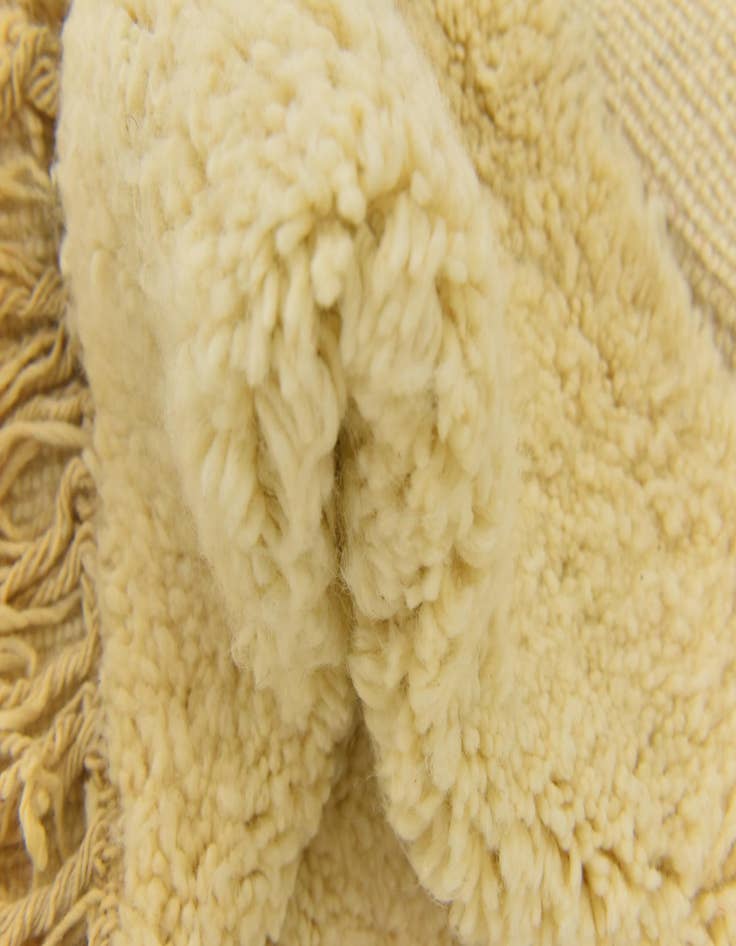 Detail image of  5' 3 x 8' 10  Hand Knotted Moroccan Wool Rug