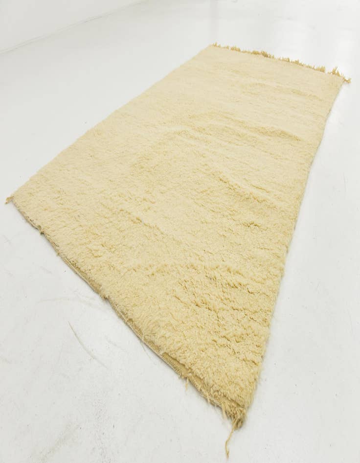 Detail image of  5' 3 x 8' 10  Hand Knotted Moroccan Wool Rug