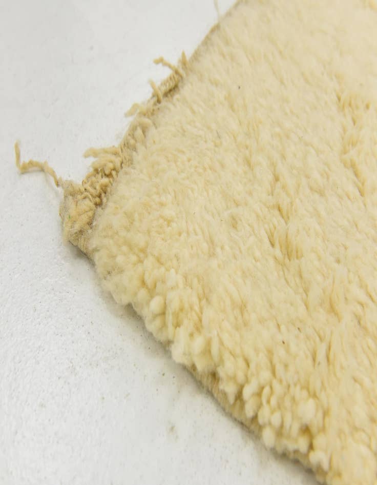 Detail image of  5' 3 x 8' 10  Hand Knotted Moroccan Wool Rug