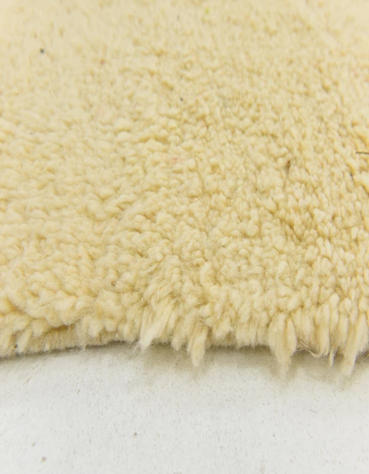 Detail image of  6' 11 x 9' 5  Hand Knotted Moroccan Wool Rug