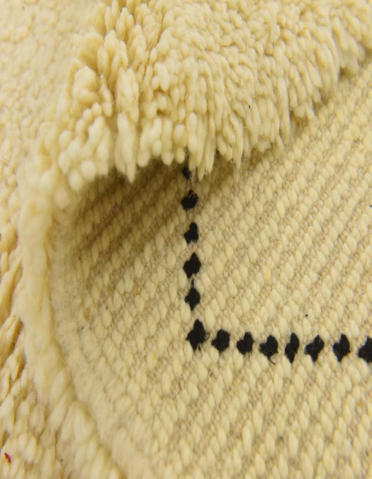 Detail image of  6' 10 x 10' 4  Hand Knotted Moroccan Wool Rug