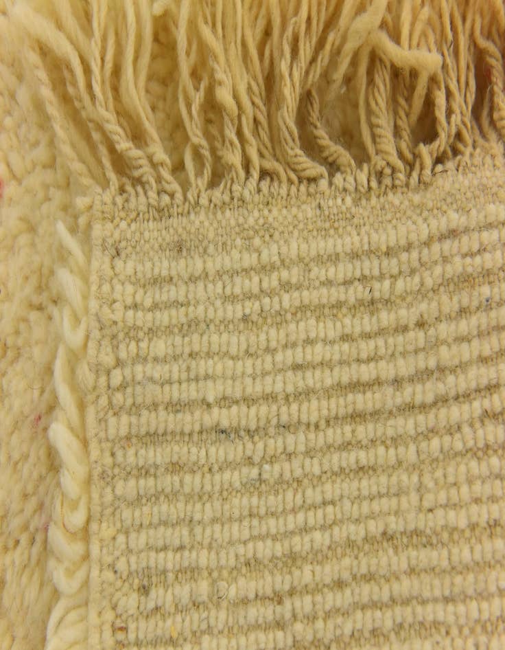 Detail image of  3' 2 x 5' 2  Hand Knotted Moroccan Wool Rug