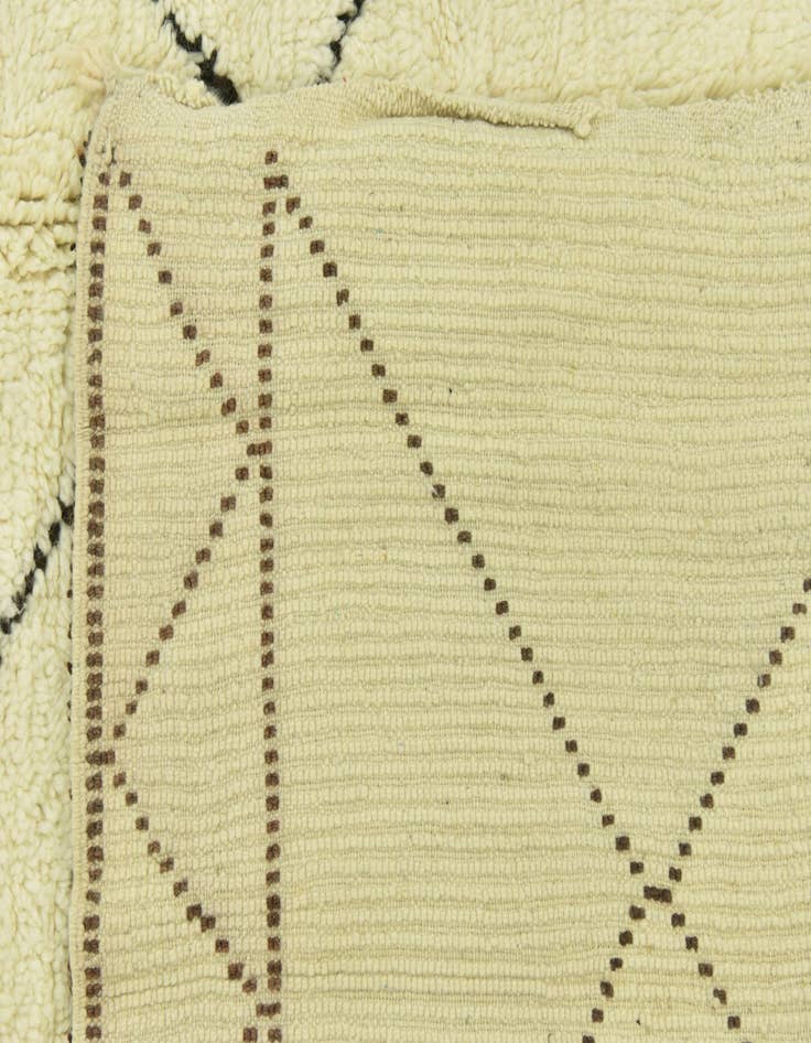 Detail image of  7' 4 x 10'  Hand Knotted Moroccan Wool Rug