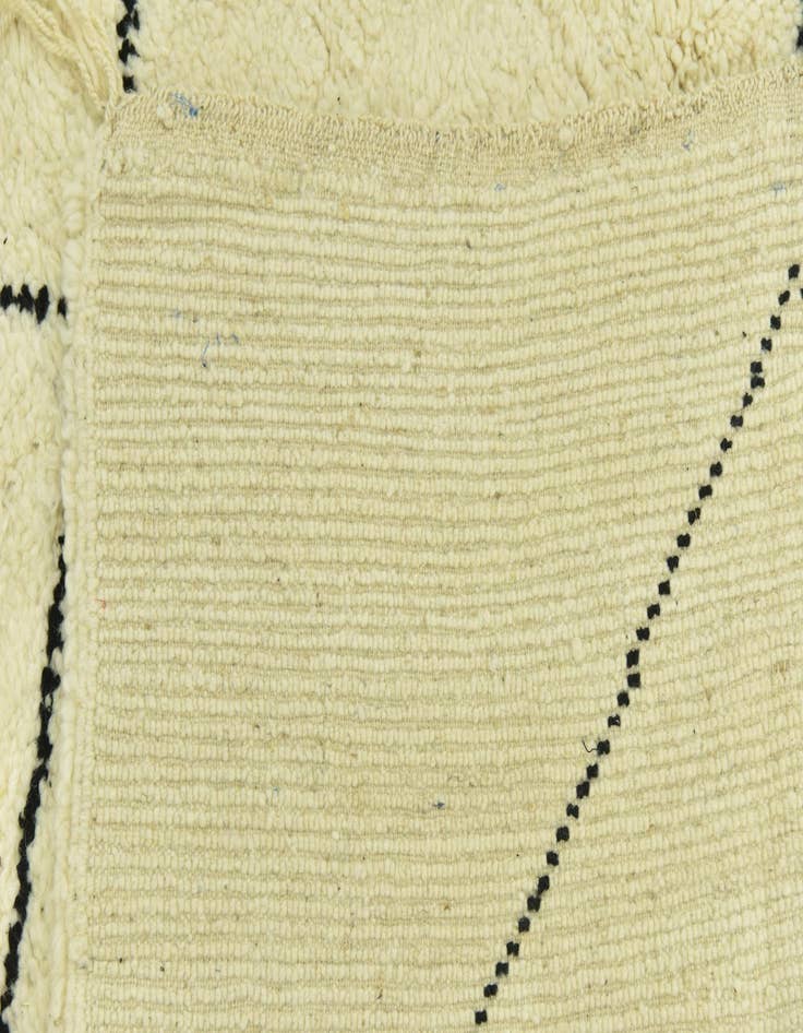 Detail image of  6' 9 x 9' 8  Hand Knotted Moroccan Wool Rug