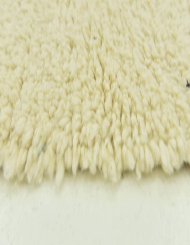 Detail image of  6' 8 x 9' 6  Hand Knotted Moroccan Wool Rug