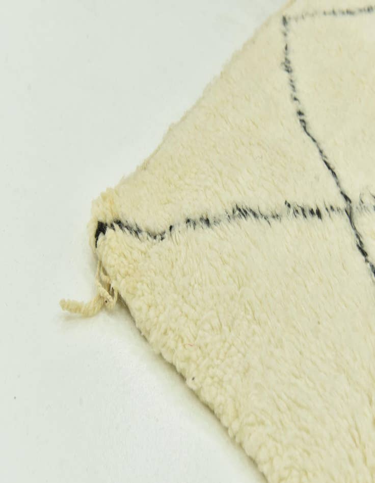 Detail image of  6' 4 x 10' 5  Hand Knotted Moroccan Wool Rug