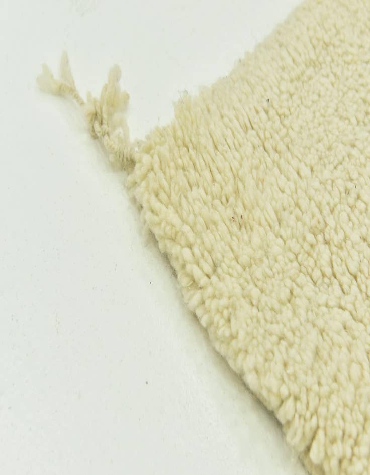 Detail image of  6' 7 x 10' 1  Hand Knotted Moroccan Wool Rug