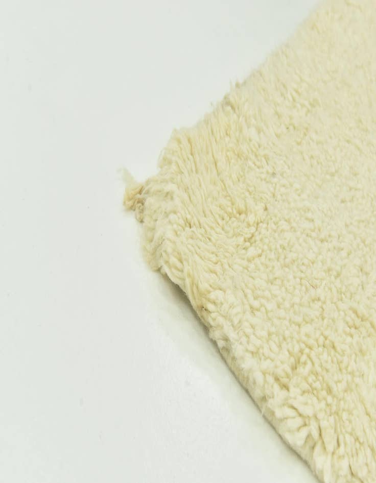 Detail image of  6' 8 x 10' 2  Hand Knotted Moroccan Wool Rug