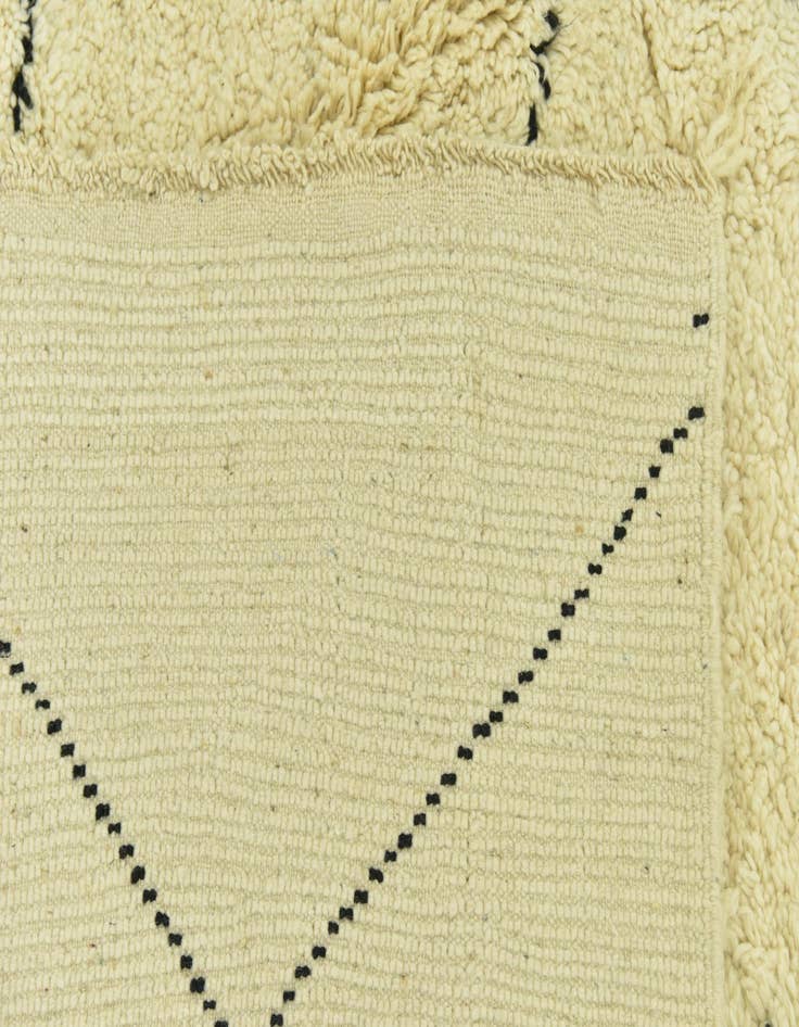 Detail image of  7' 2 x 9' 9  Hand Knotted Moroccan Wool Rug