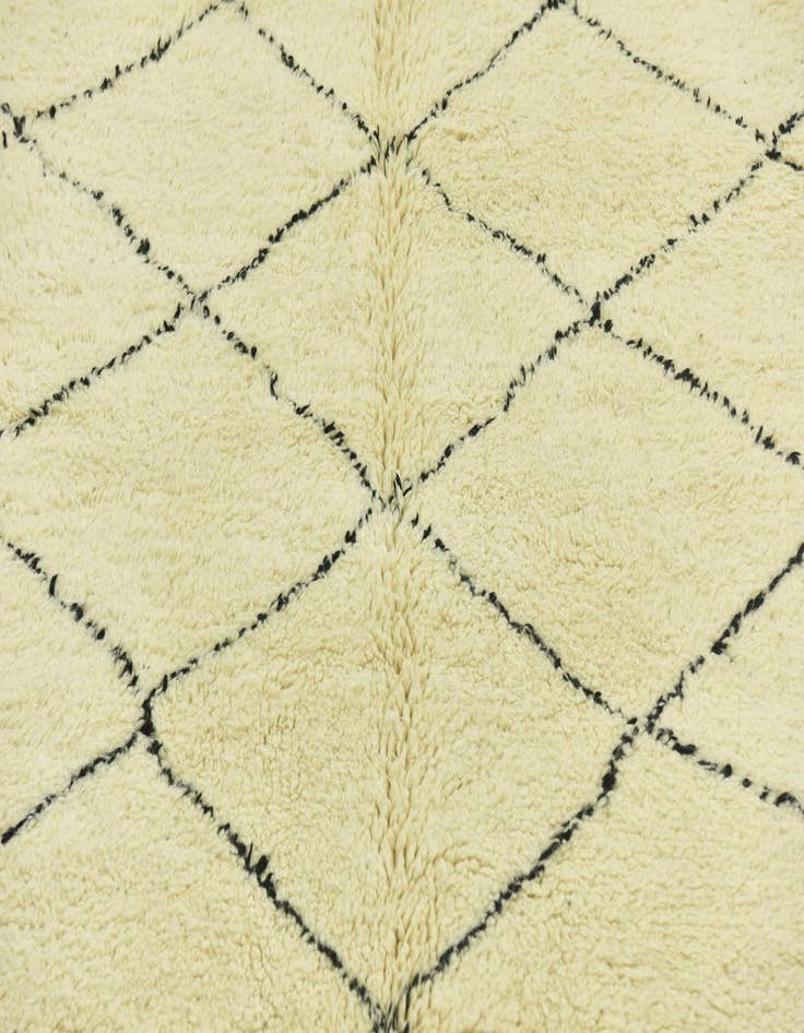 Detail image of  7' 2 x 9' 9  Hand Knotted Moroccan Wool Rug