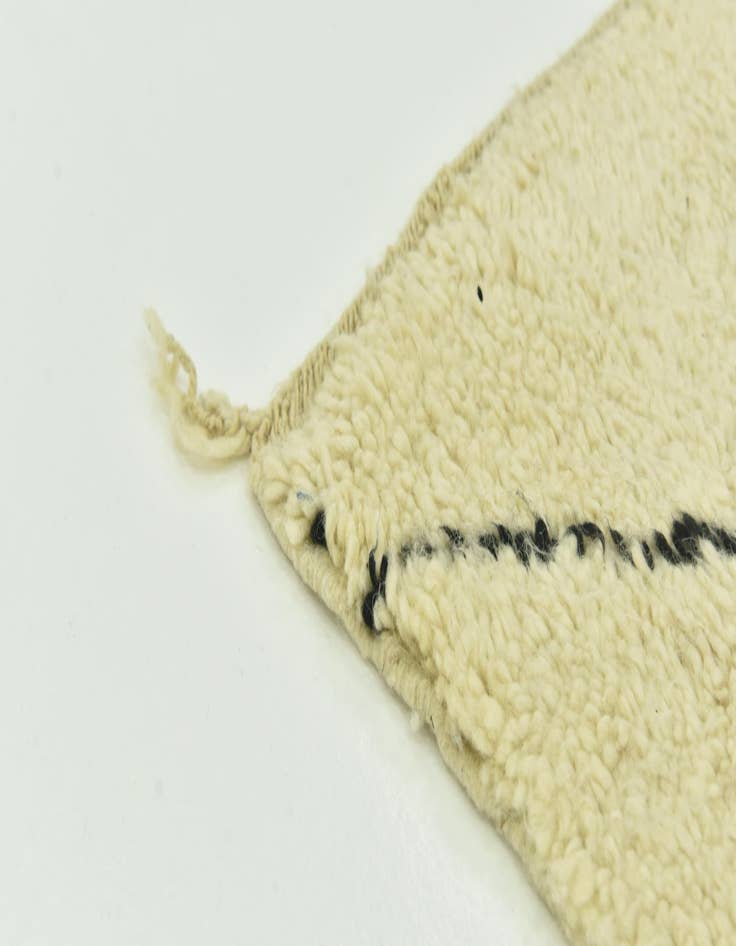 Detail image of  7' 2 x 9' 9  Hand Knotted Moroccan Wool Rug