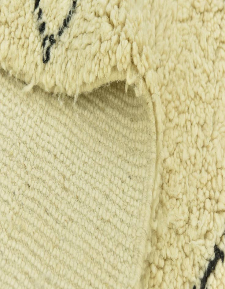 Detail image of  7' 2 x 9' 9  Hand Knotted Moroccan Wool Rug