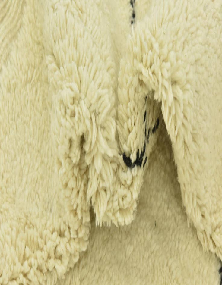 Detail image of  7' x 10' 2  Hand Knotted Moroccan Wool Rug