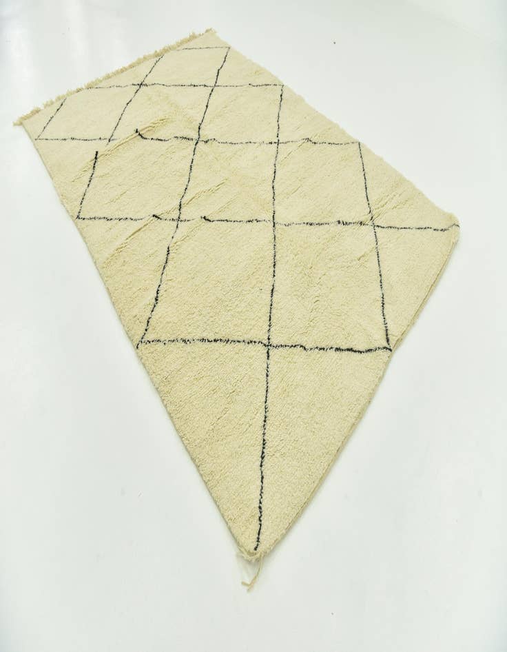 Detail image of  7' x 10' 2  Hand Knotted Moroccan Wool Rug